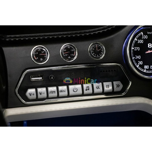 Bentley Mulsanne Électrique Enfant 2x35W 12V - Soft Start | Minicars.fr