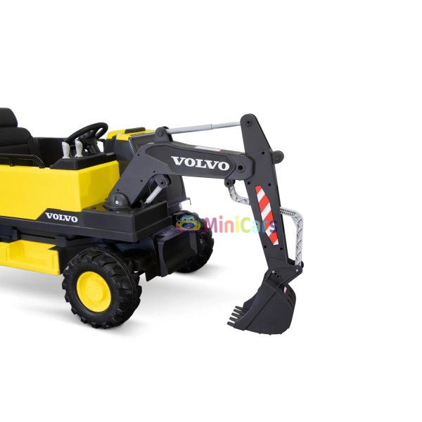 Elektrischer Volvo Kinderbagger 2x35W mit 100m Fernbedienung