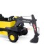 Escavatore Elettrico Bambini Volvo 2x35W Telecomando 100m