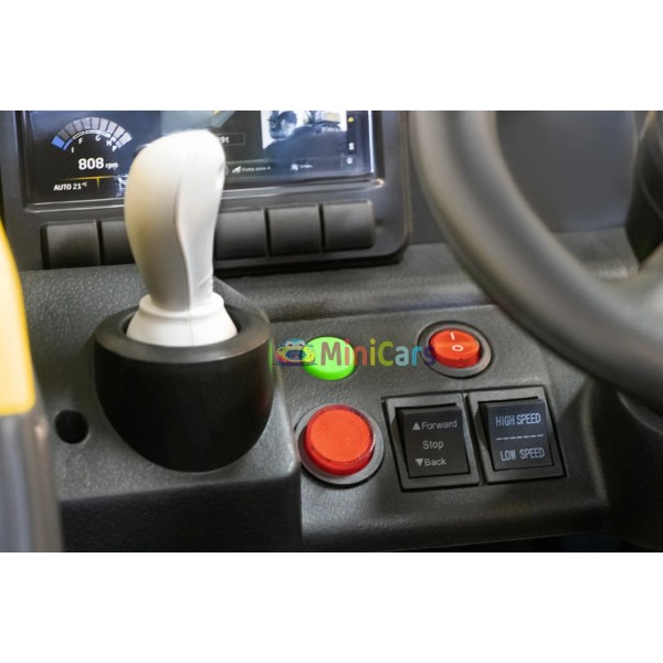 Pala Cargadora Niño Volvo 2x35W con Mando 100m