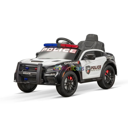 Coche Eléctrico Policia Dodge Charger SRT Niño 2x40W | Minicars