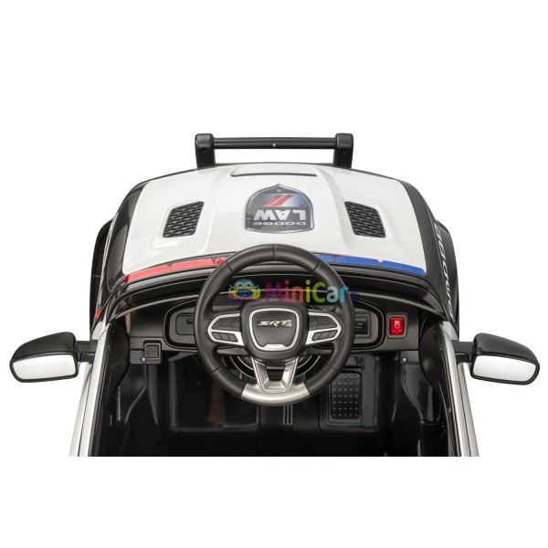 Coche Eléctrico Policia Dodge Charger SRT Niño 2x40W | Minicars