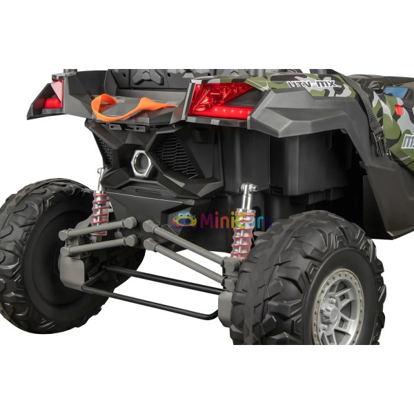 Elektro Buggy 12V UTV ULTRA 2 4x4 Allrad Gelände | Minicars.fr