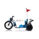 Elektrisches Drift-Tricycle 24V 2x120W mit Gurt | Minicars.fr