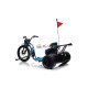Triciclo elettrico 24V 2x120W drift sicuro | Minicars.fr