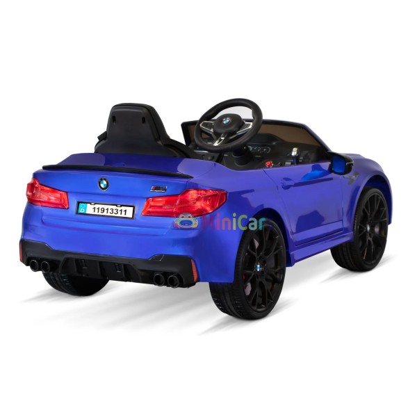 BMW M5 électrique enfant 2x35W 12V Soft Start | Minicars.fr