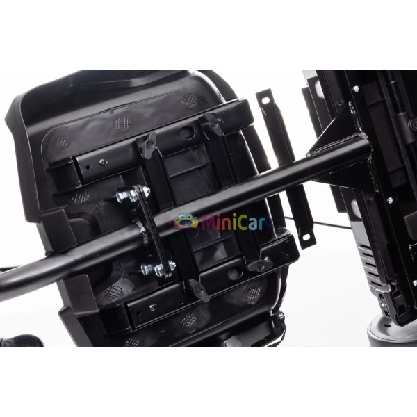 Triciclo eléctrico 24V 2x120W drift seguro con cinturón | Minicars.fr