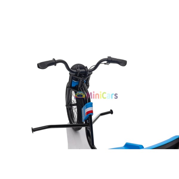 Tricycle électrique 24V 2x120W drift sécurisé | Minicars.fr