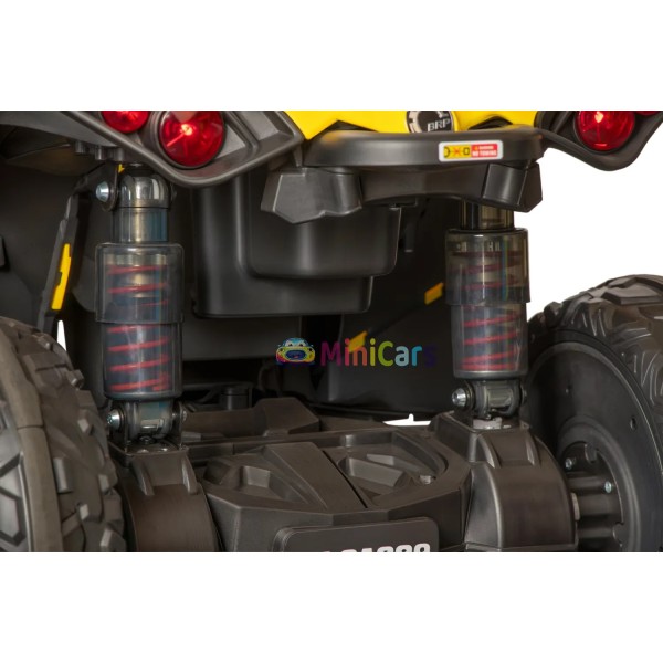 Elektro Quad Kinder Can-Am Renegade 2x35W Eltern-Fernbedienung | Minicars.fr