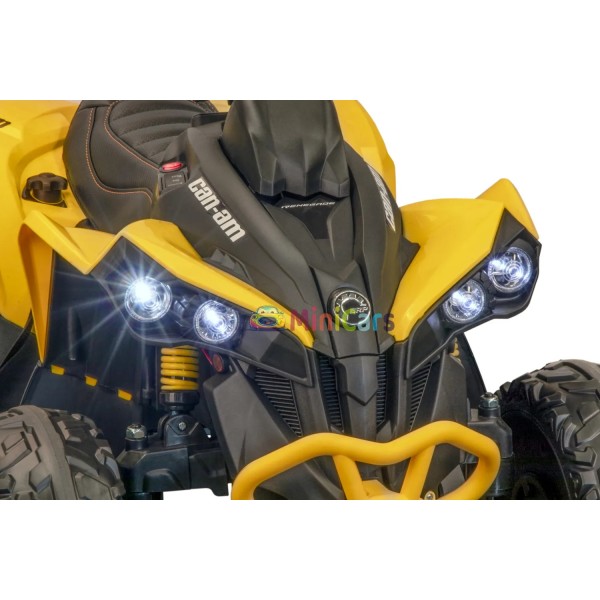 Quad Eléctrico Niño Can-Am Renegade 2x35W Telecommando | Minicars.fr