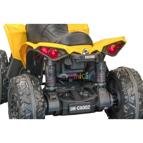 Quad Eléctrico Niño Can-Am Renegade 2x35W Telecommando | Minicars.fr