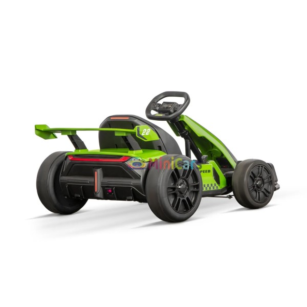 Kart électrique F1 haut de gamme - 2x150W pour enfants 3-7 ans