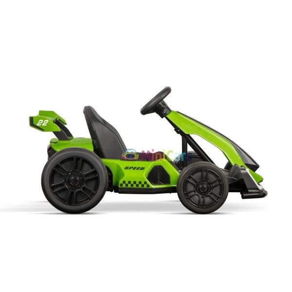 Kart électrique F1 haut de gamme - 2x150W pour enfants 3-7 ans