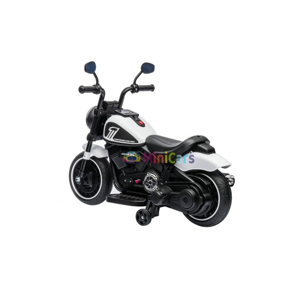 Moto électrique enfant Harley Style - Luxe & Sécurité dès 3 ans