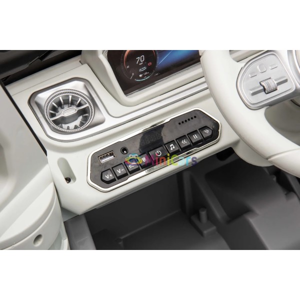 Mini Mercedes EQG électrique 2x35W – Luxe & sécurité pour enfants