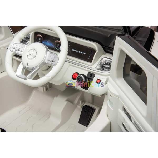 Mini Mercedes EQG électrique 2x35W – Luxe & sécurité pour enfants