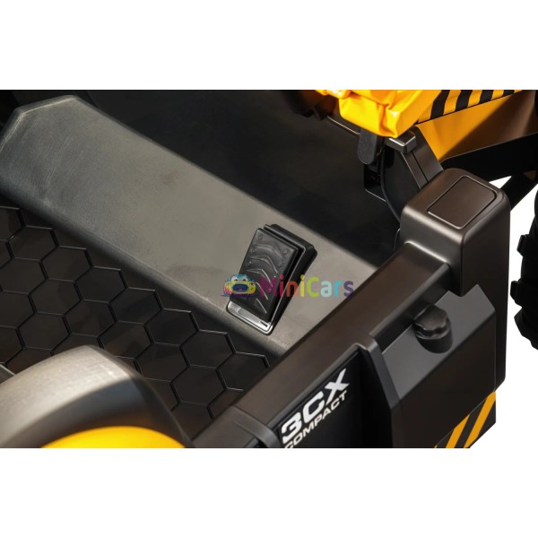 Pelleteuse électrique JCB 12V - Jouet premium ultra-réaliste
