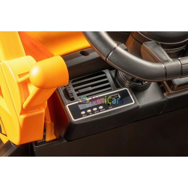 Pelleteuse électrique JCB 12V - Jouet premium ultra-réaliste
