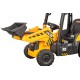 Elektrische graafmachine JCB 4 in 1 2x30W met ouderbediening | Minicars