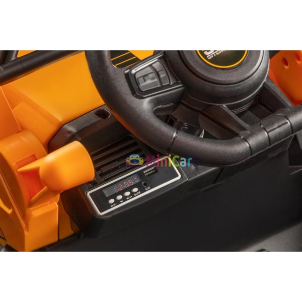 Escavatore Elettrico Bambino JCB 4 in 1 2x30W Telecomando | Minicars