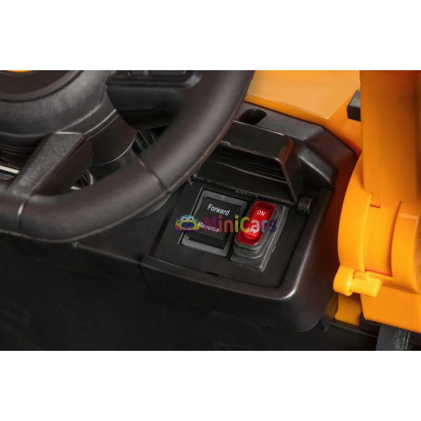 JCB 4 en 1 : pelle électrique premium pour enfant aventurier