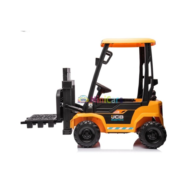 Elektrische heftruck voor kinderen JCB Forklift 2x30W 10kg | Minicars.fr