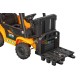 Carrello elevatore elettrico bambino JCB Forklift 2x30W 10kg | Minicars.fr