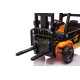 Elektrischer Gabelstapler JCB Forklift 2x30W 10kg für Kinder | Minicars.fr
