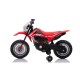 Moto eléctrica Honda CRF300L 6V con ruedas estabilizadoras 3-6 años