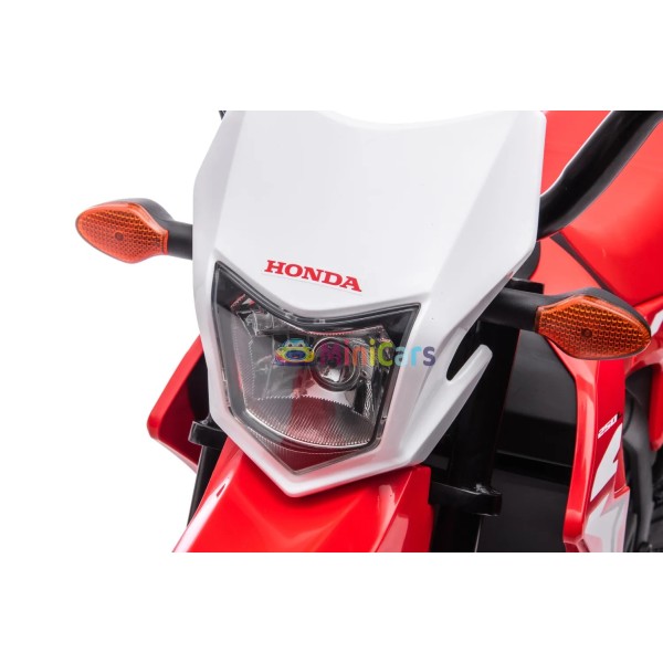 Moto électrique 6V 20W Honda CRF300L avec roues amovibles