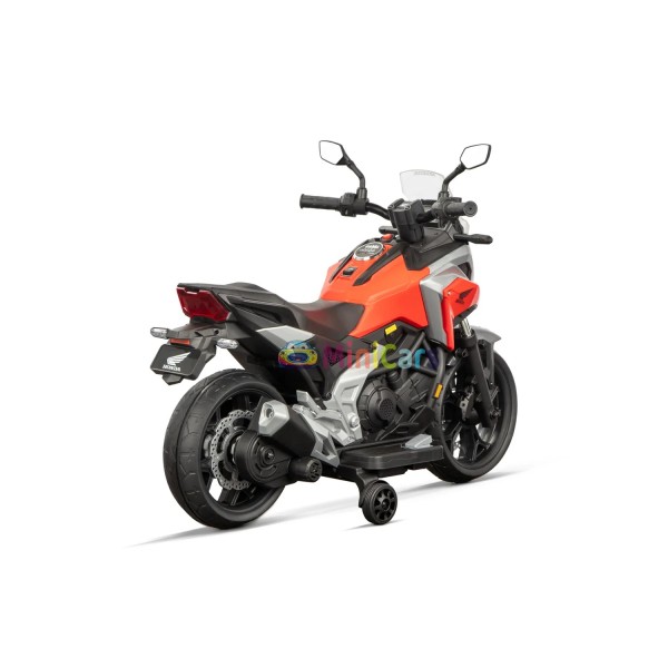 Moto électrique enfant 12V 2x25W Honda NC750X | Minicars.fr
