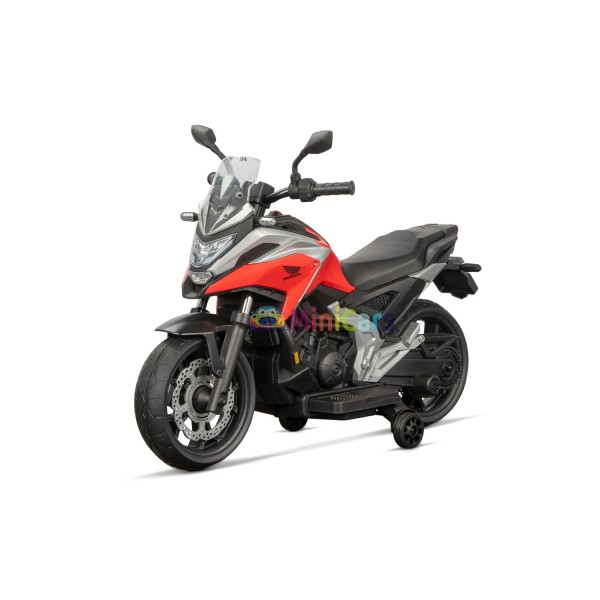 Moto électrique enfant 12V 2x25W Honda NC750X | Minicars.fr