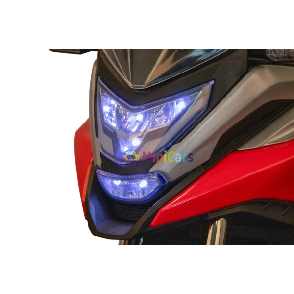 Moto elettrica bambini 12V 2x25W Honda NC750X | Minicars.fr