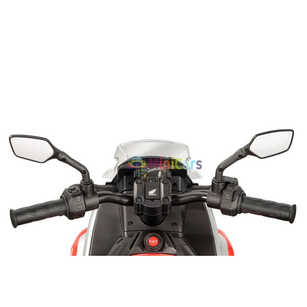 Elektrische kindermotor Honda NC750X 12V 2x25W | Minicars.fr