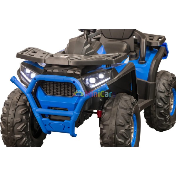 Quad Eléctrico Niño 12V 2x35W con Telecomando Parental | Minicars.fr