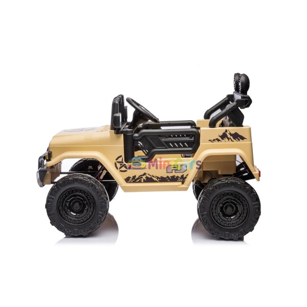 Toyota FJ 4x4 elettrico bambini trasmissione integrale 4x25W 2 posti