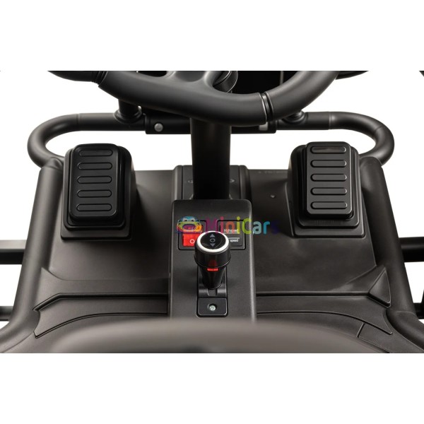Buggy électrique enfant 24V - Puissance & Sécurité Premium