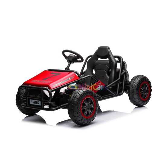 Buggy électrique enfant 24V - Puissance & Sécurité Premium