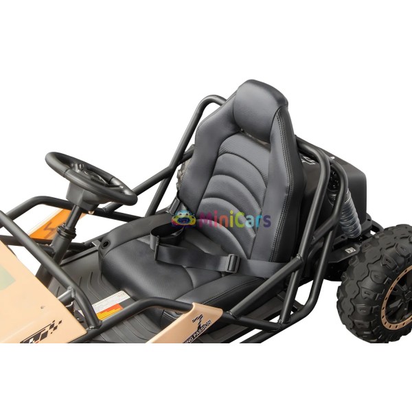 Buggy électrique enfant 24V - Puissance & Sécurité Premium