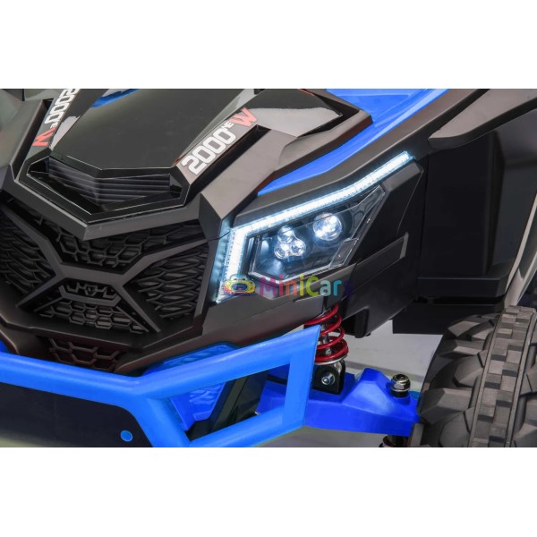 Buggy Elettrico 2 Posti Trazione Integrale 4x55W | Minicars