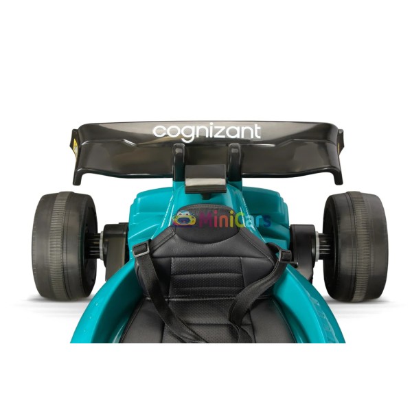 Elektrische Aston Martin F1 Kinderauto 2x55W | Minicars.nl