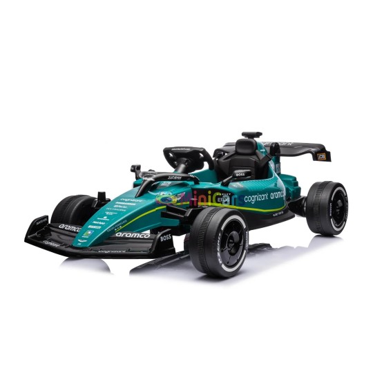 F1 Enfant Aston Martin - Voiture Électrique Haut de Gamme 2x55W