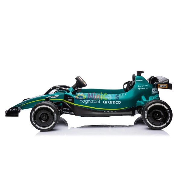 F1 Enfant Aston Martin - Voiture Électrique Haut de Gamme 2x55W