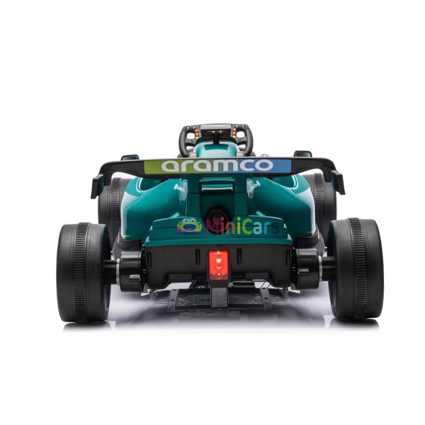 F1 Enfant Aston Martin - Voiture Électrique Haut de Gamme 2x55W