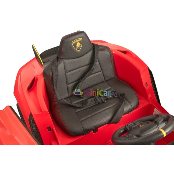 Voiture Électrique Enfant Lamborghini Autentica 4x25W Transmission Intégrale