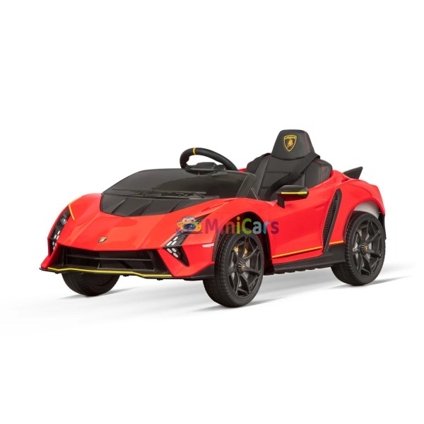 Lamborghini Autentica Elektroauto Kinder Allrad 4x25W | Minicars.fr