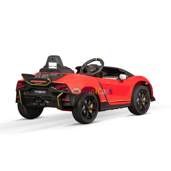 Lamborghini Autentica Elektroauto Kinder Allrad 4x25W | Minicars.fr