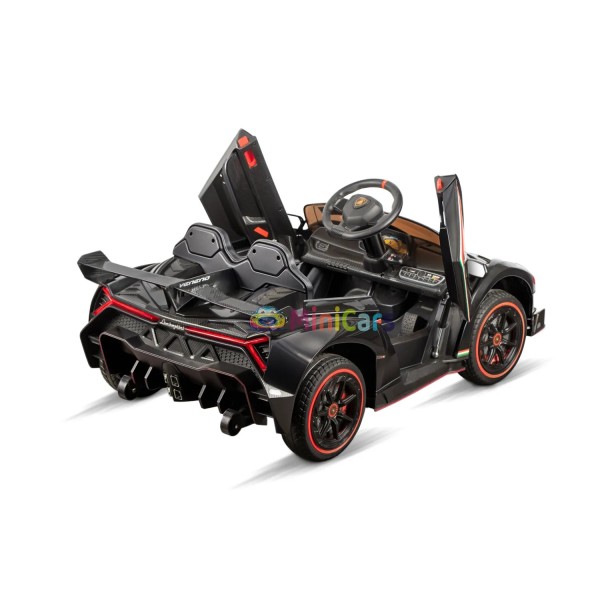 Lamborghini Veneno Elektrische Kinderauto 12V 4x25W | Minicars.fr