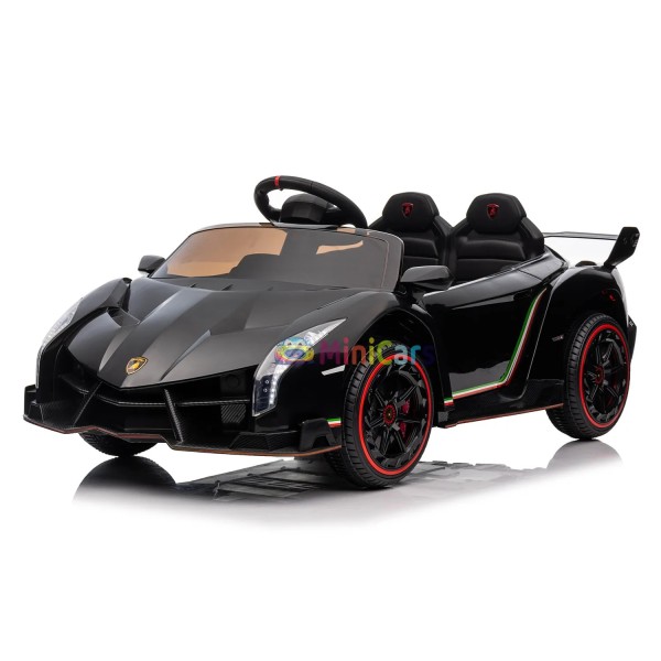 Coche Eléctrico Lamborghini Veneno 4x4 4x25W Niños | Minicars