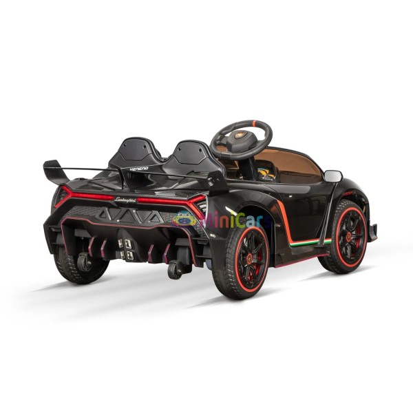Lamborghini Veneno Elektrische Kinderauto 12V 4x25W | Minicars.fr